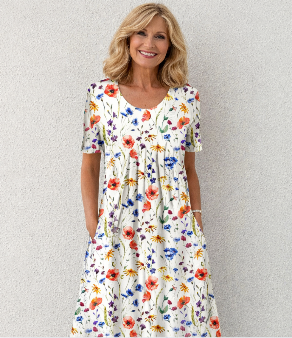 Gigi™ Mavebeklædende Kjole