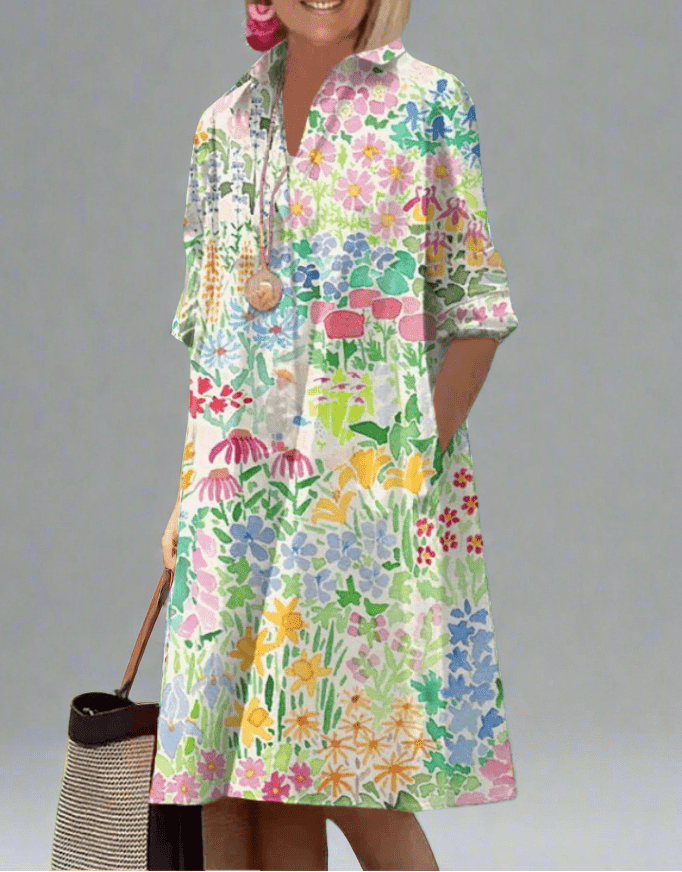 Paige™ | Stilfuld Midi-kjole