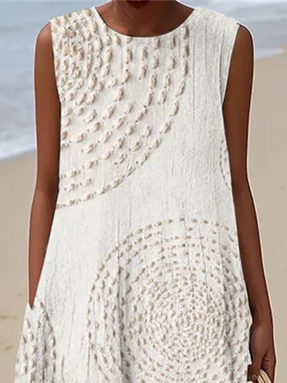 Oplena – Casual ærmeløs kjole