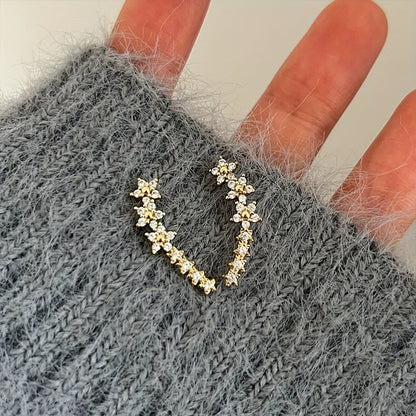 Tidløse blomsterøreringe