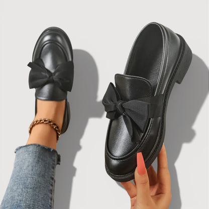 MAERYL – SLIP-ON SKOR MED BOW DETALJ