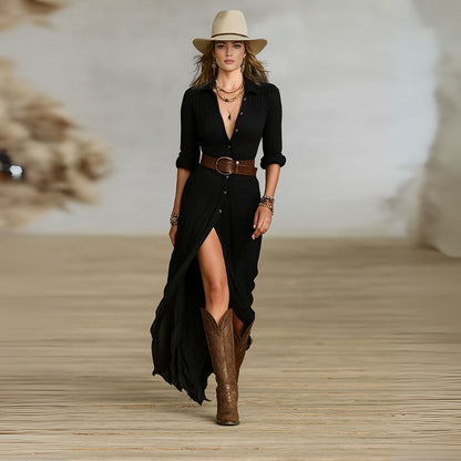 Hayley | Kjole med bælte