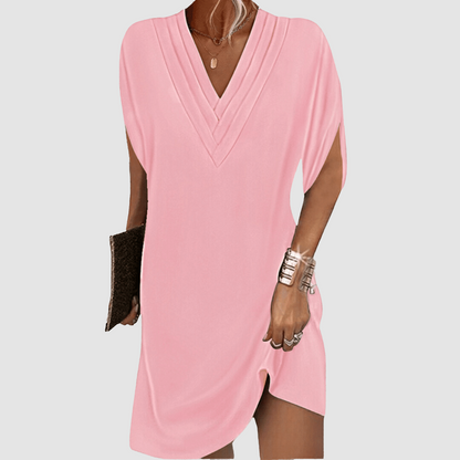 Alysa™ elegant kjole med halvlange ærmer