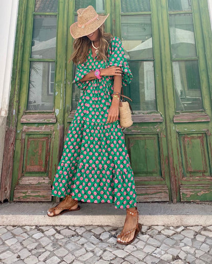 Fleur | Bohemian Maxi Kjole