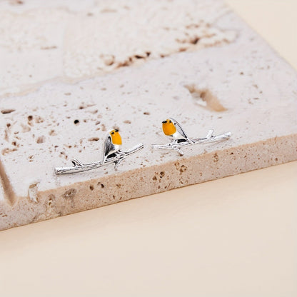 Vogel Cartoon Øreringe