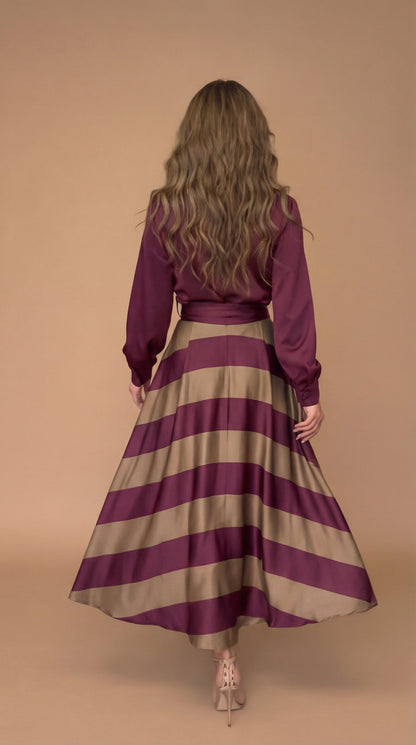 Vestido Rioja - Elegante con lazo