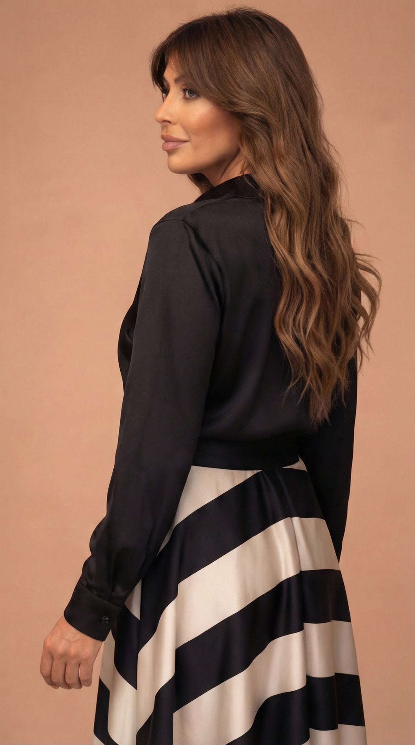 Vestido Rioja - Elegante con lazo